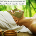 Skin Wrap Masks: Blemish Free Skin Powder Peel off Mask Tea Tree Oil (oily/ blemished/ uneven skin)