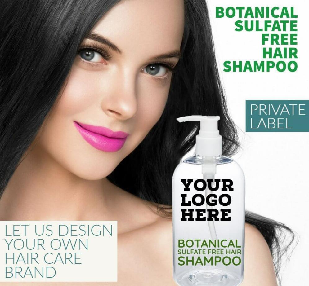Botanical Sulfate Free Hair Shampoo - For All Hair Types