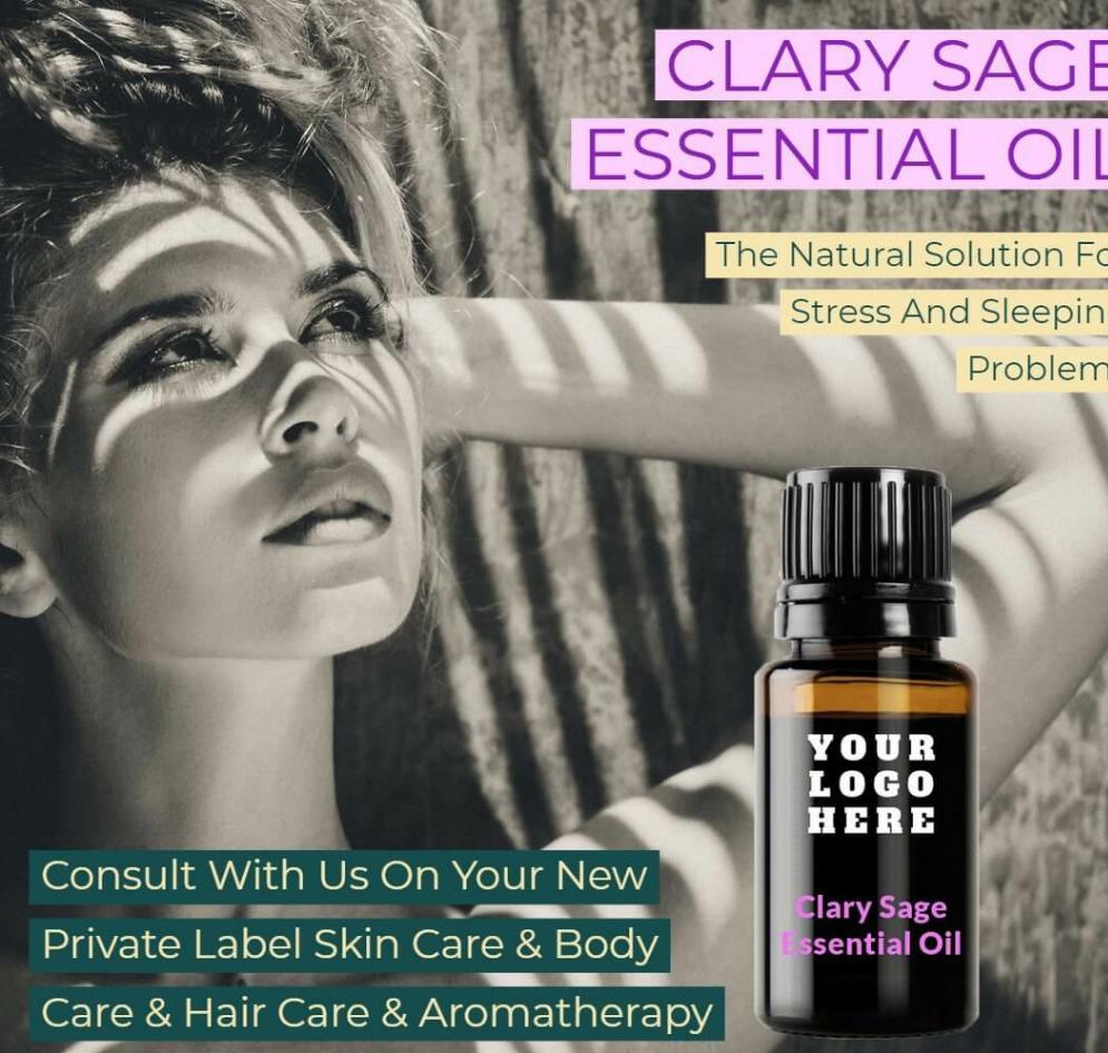 Clary Sage Essential Oil (Salvia Sclarea )